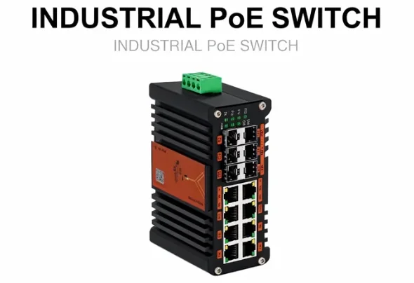 Managed Gigabit Poe Switch 8 Port 802.3At - Industriële L2+ beheerde PoE-switch met 8