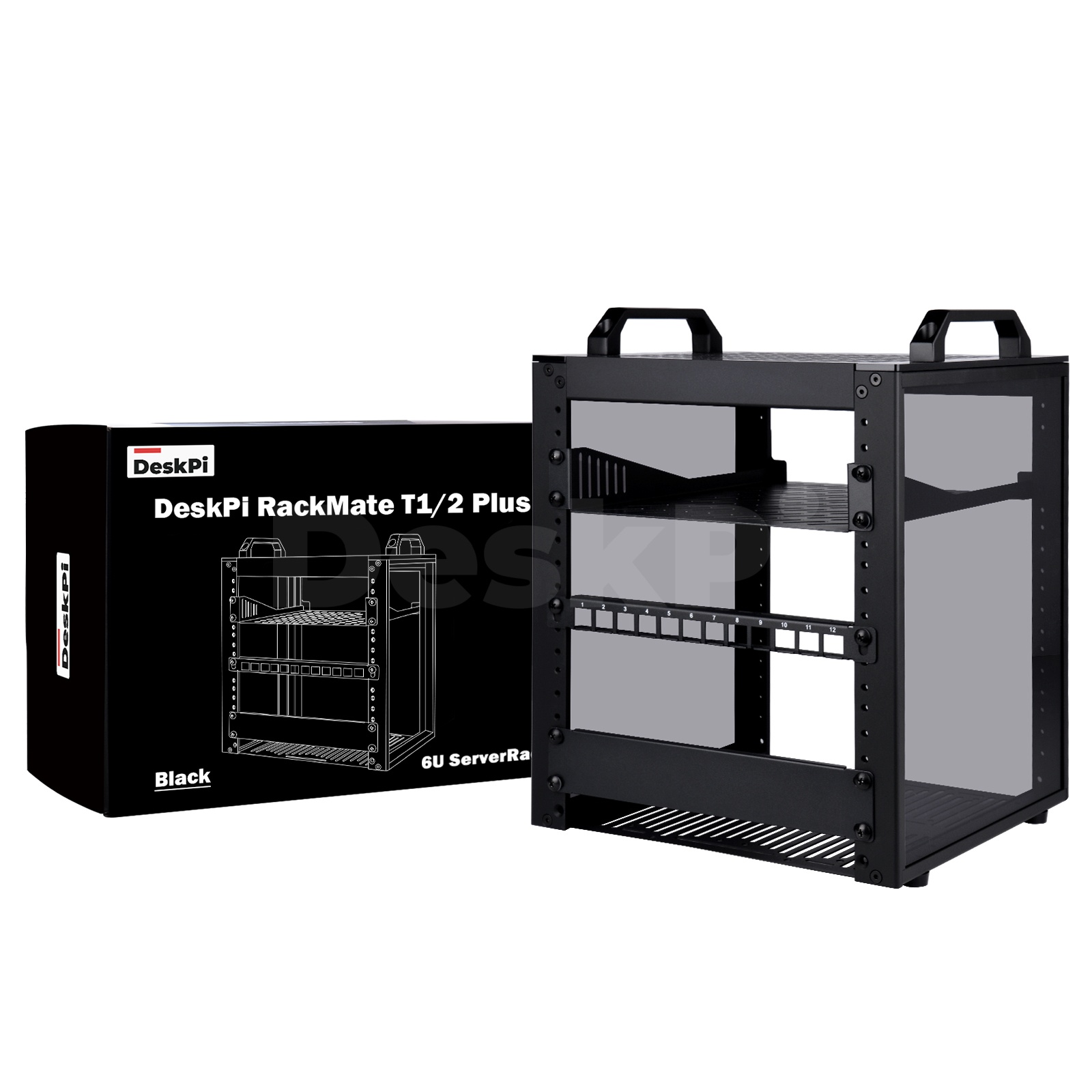 DeskPi RackMate T1/2 Plus Rack - Deskpi Super6C recensie en prijs