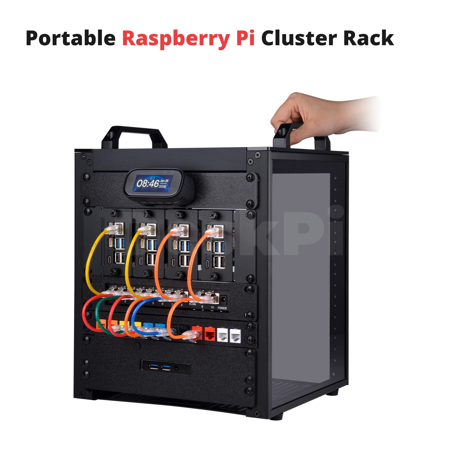 DeskPi RackMate T1/2 Plus Rack - Deskpi Super6C recensie en prijs