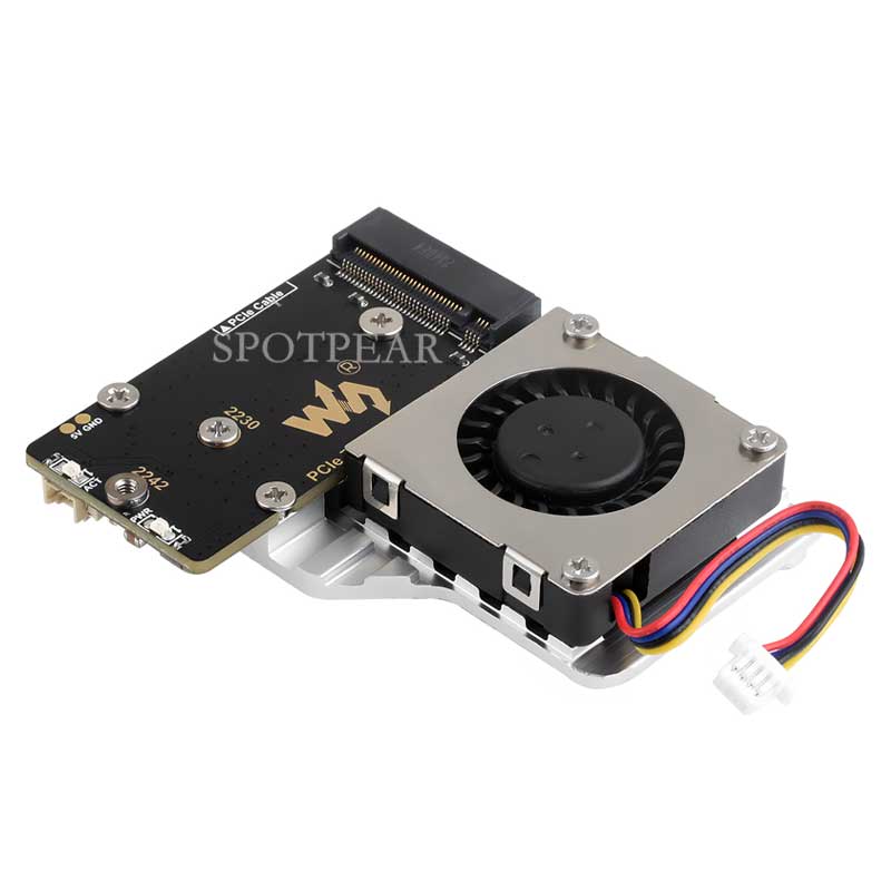 Raspberry Pi 5 PCIe naar M.2 M - Deskpi Super6C recensie en prijs