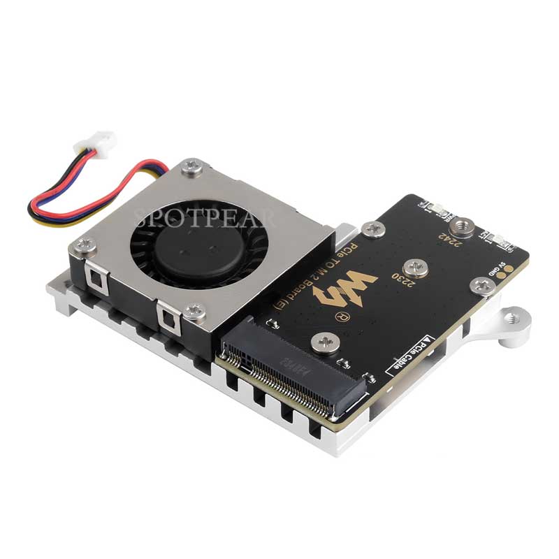 Raspberry Pi 5 PCIe naar M.2 M - Deskpi Super6C recensie en prijs
